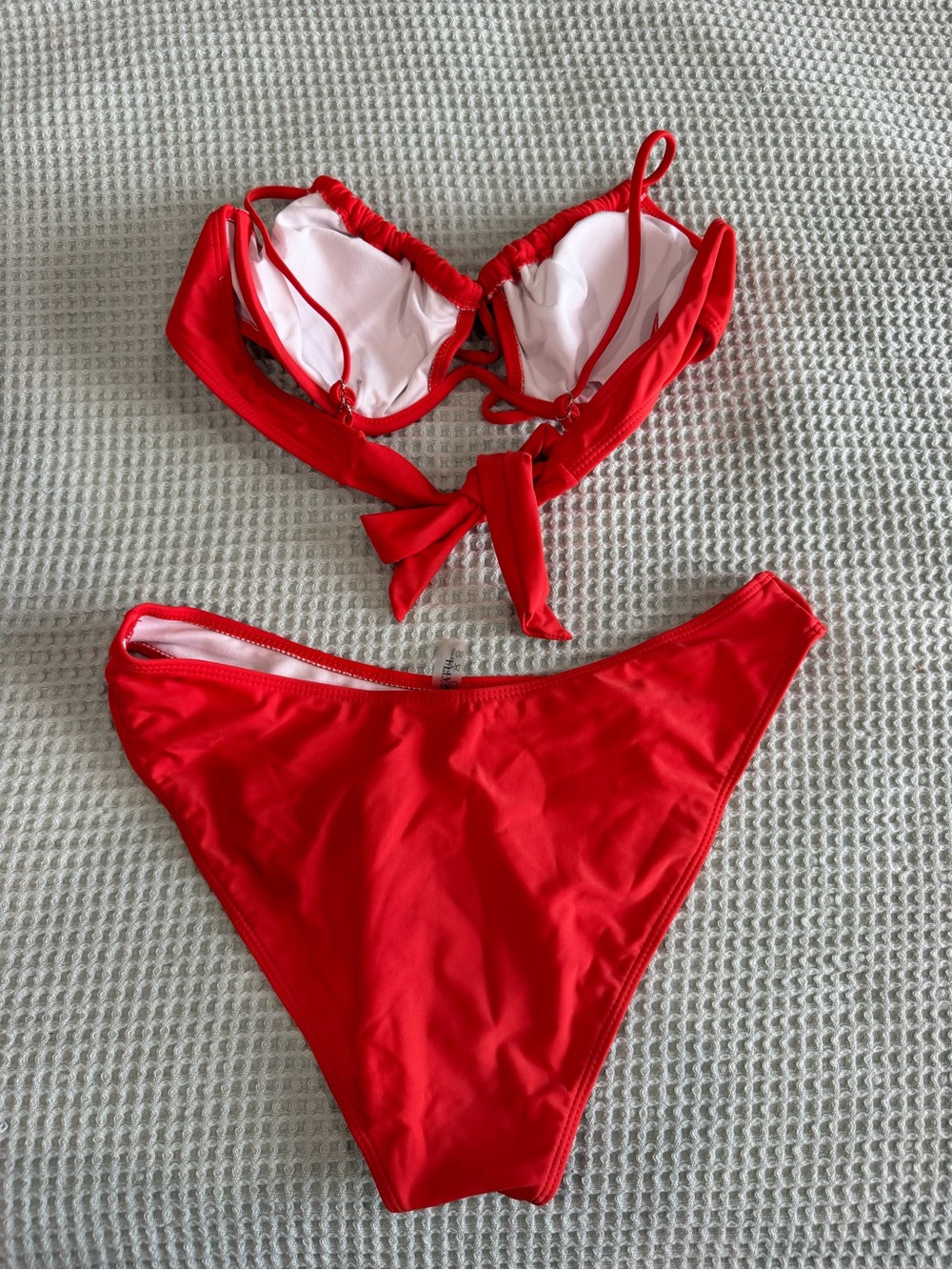 NWOT Zaful Red Bikini Set - Picture 2 of 4